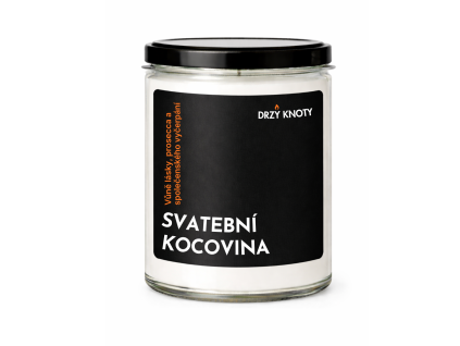 SVATEBNÍ KOCOVINA DRZÝ KNOTY