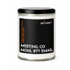 Meeting co mohl být email Drzý knoty