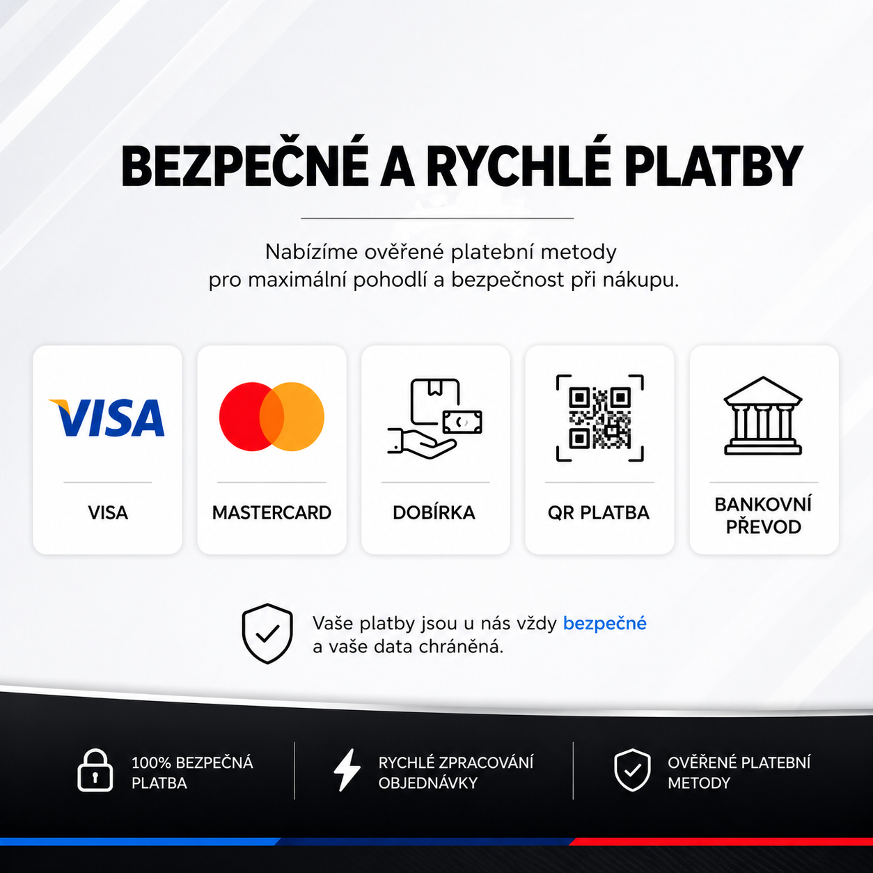 Platby VISA MASTERCARD