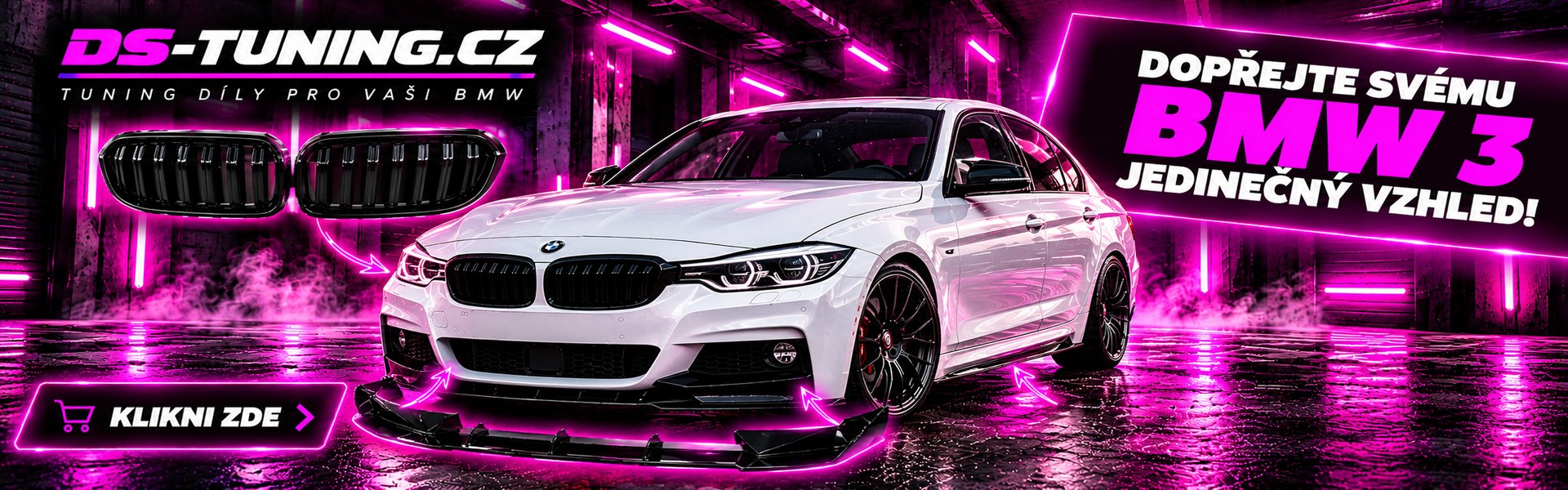 Kvalitní tuning doplňky pro bmw řada 3 f30 e90 92