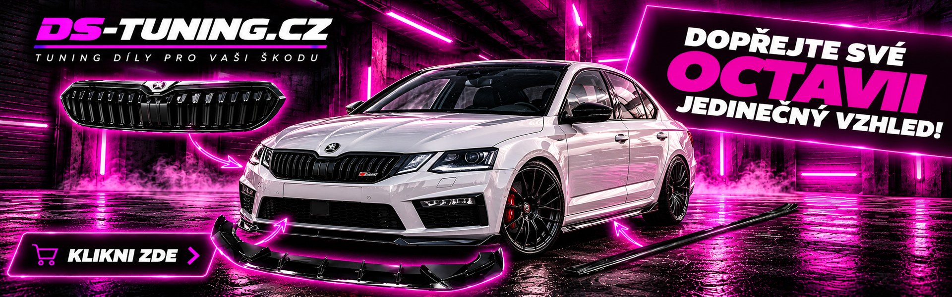 Kvalitní tuning doplňky pro Skoda Octavia a SuperB
