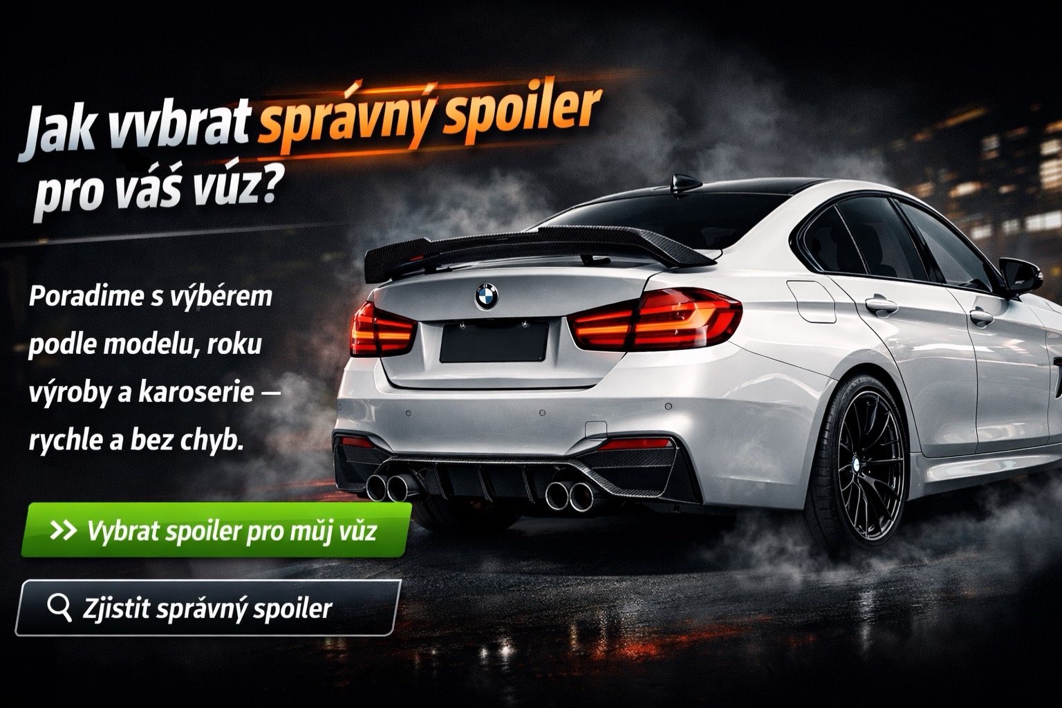 Jak vybrat správný spoiler