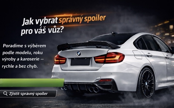 Jak vybrat správný spoiler