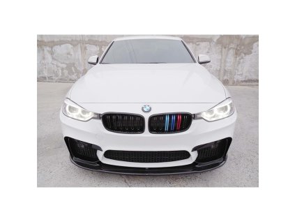 BMW F30 F31 M3 Lip splitter pod nárazník- Černý Lesk 2012-2018