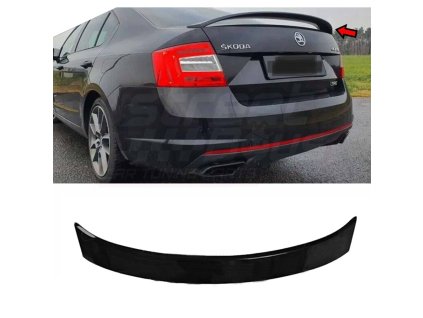 Škoda Octavia Mk3 RS Style zadní křídlo nad kufr 2013-2020