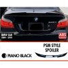 Zadní spoilery na kufr pro BMW E60 E61 – Černý lesk