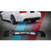 BMW E90 E91 M Performance Difuzor zadního nárazníku– Černý lesk