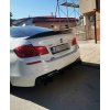 Zadní spoilery na kufr pro BMW F10 – Černý lesk