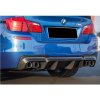 Difuzor zadního nárazníku BMW F10 F11 – Černý lesk #1