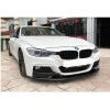 Lipo spoiler pod nárazník na BMW F30 F31 - Černý Lesk 2012-2019
