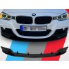 Lipo spoiler pod nárazník na BMW F30 F31 - Černý Lesk 2012-2019