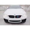 BMW F30 F31 M3 Lip splitter pod nárazník- Černý Lesk 2012-2018