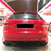 Difuzor zadního nárazníku pro Audi A3 8P 2005-2008