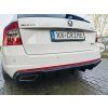 Škoda Octavia Mk3 Difuzor zadního nárazníku 2013-2020