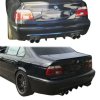 Difuzor zadního nárazníku BMW E39 M5 – Černý lesk