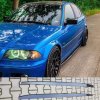 Podprahové lišty pro BMW E46 Sedan - Černý Lesk