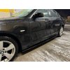 Podprahové lišty pro BMW Е60 Е61 - Černý Lesk