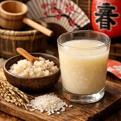 Amazake: tradiční japonský rýžový nápoj s dlouhou historií