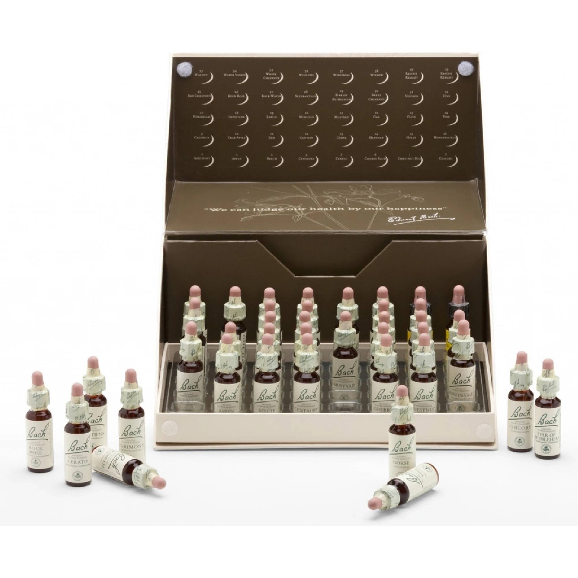 Bachovy květové esence - přírodní doplněk stravy pro duševní pohodu