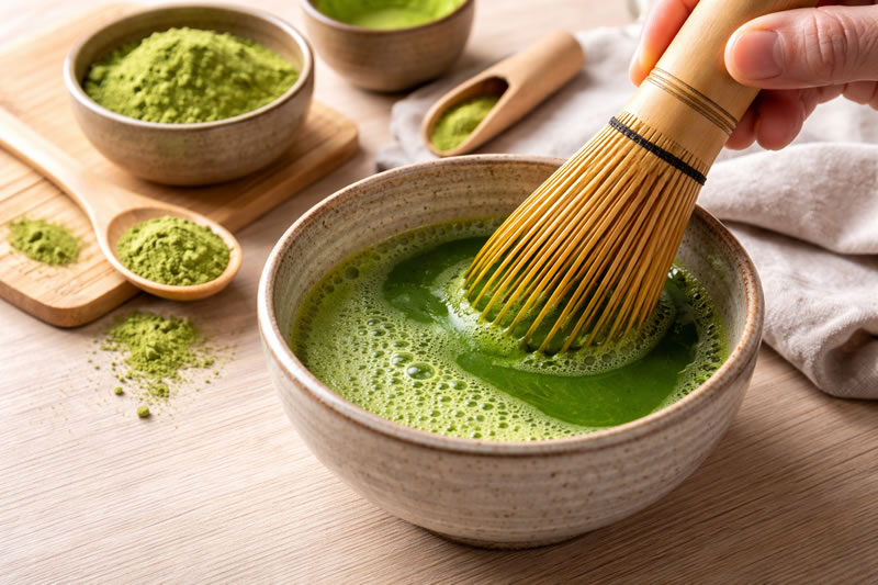 Jak připravit matcha čaj