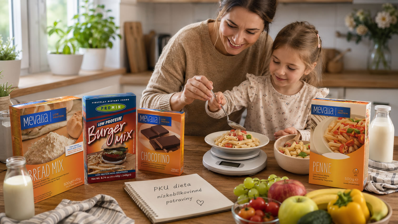 PKU dieta – co jíst při fenylketonurii