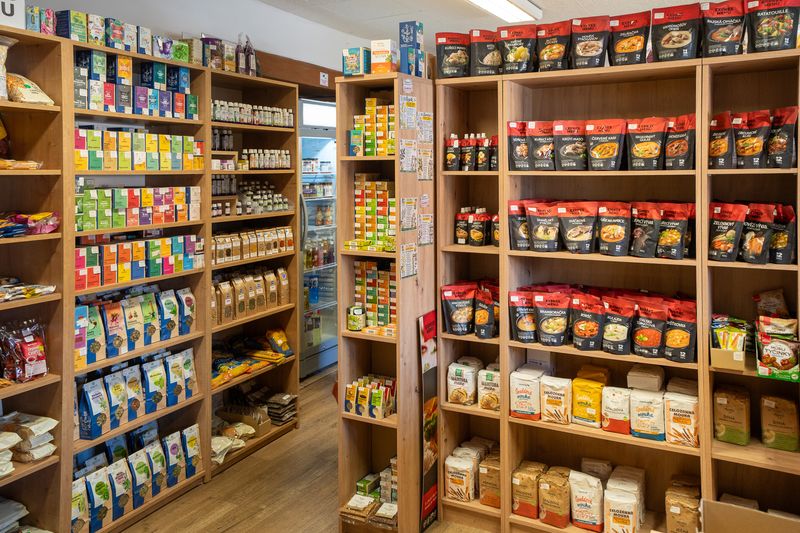Sypané čaje, bylinky a hotová jídla EXPRES MENU v prodejně DS Market