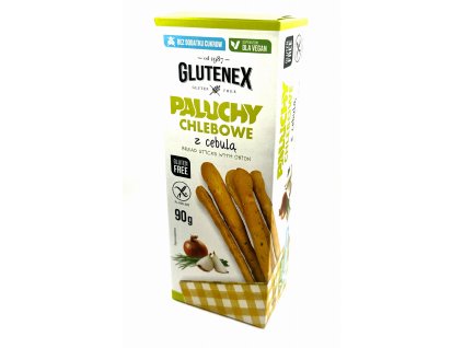 chlebové tyčinky cibule
