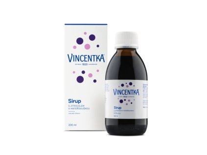 VINCENTKA sirup, 200 ml | DS Market Slušovice