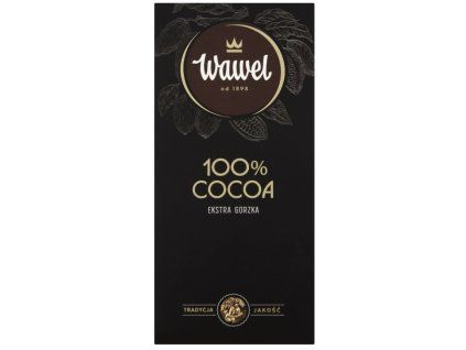 Hořká čokoláda (100% kakaa)  (80 g)