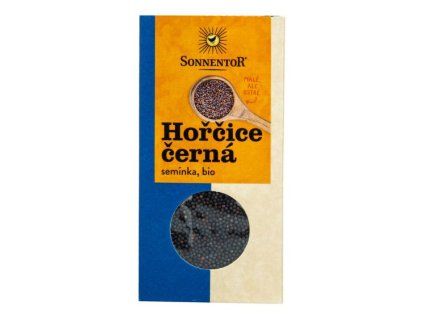 Hořčice černá semínka BIO Sonnentor, 80 g