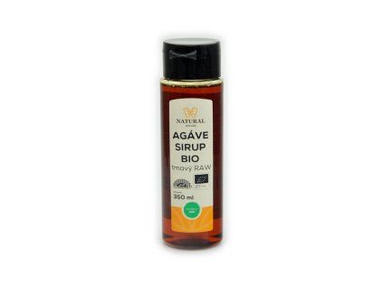 BIO sirup Agáve tmavý RAW (350 ml)