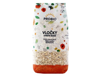 vločky ovesné jemné probio