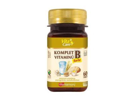 Komplet vitaminů B forte (60 tablet)