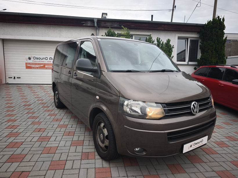 VW T5.1 Multivan - kompletní zvukový upgrade