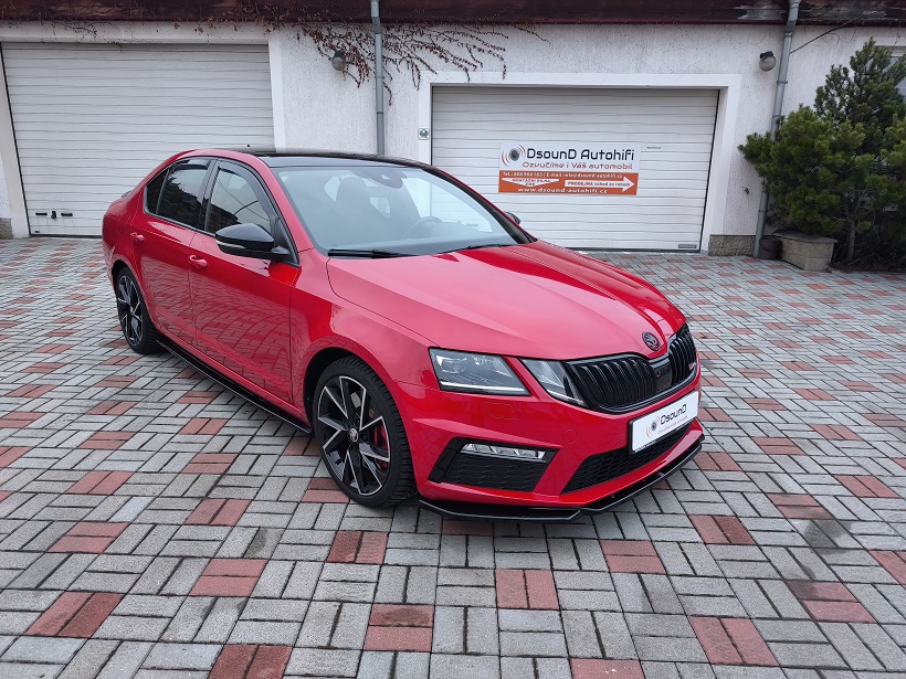 Škoda Octavia III RS - výměna reproduktorů