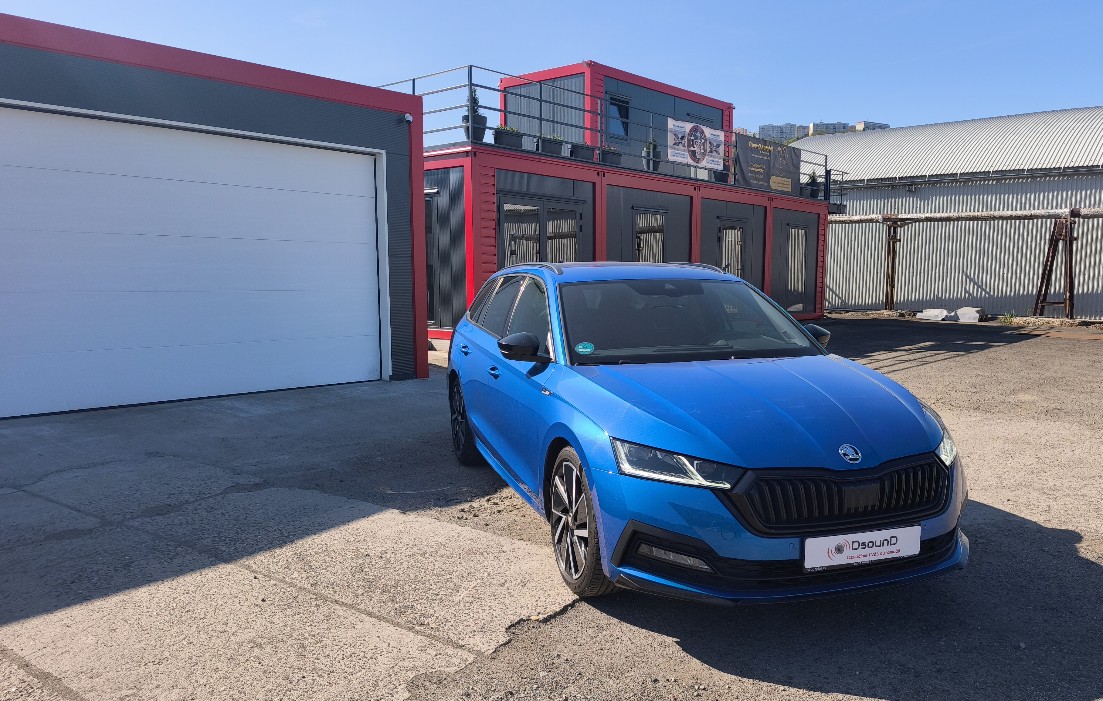 Škoda Octavia IV - výměna předních + zadních reproduktorů