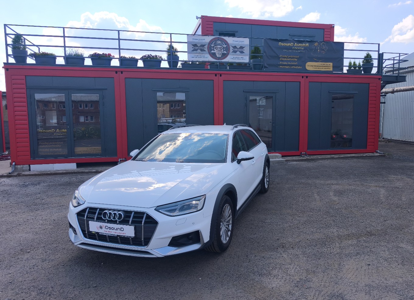 Audi A4 B9 Allroad - výměna reproduktorů, tlumení a odhlučnění dveří