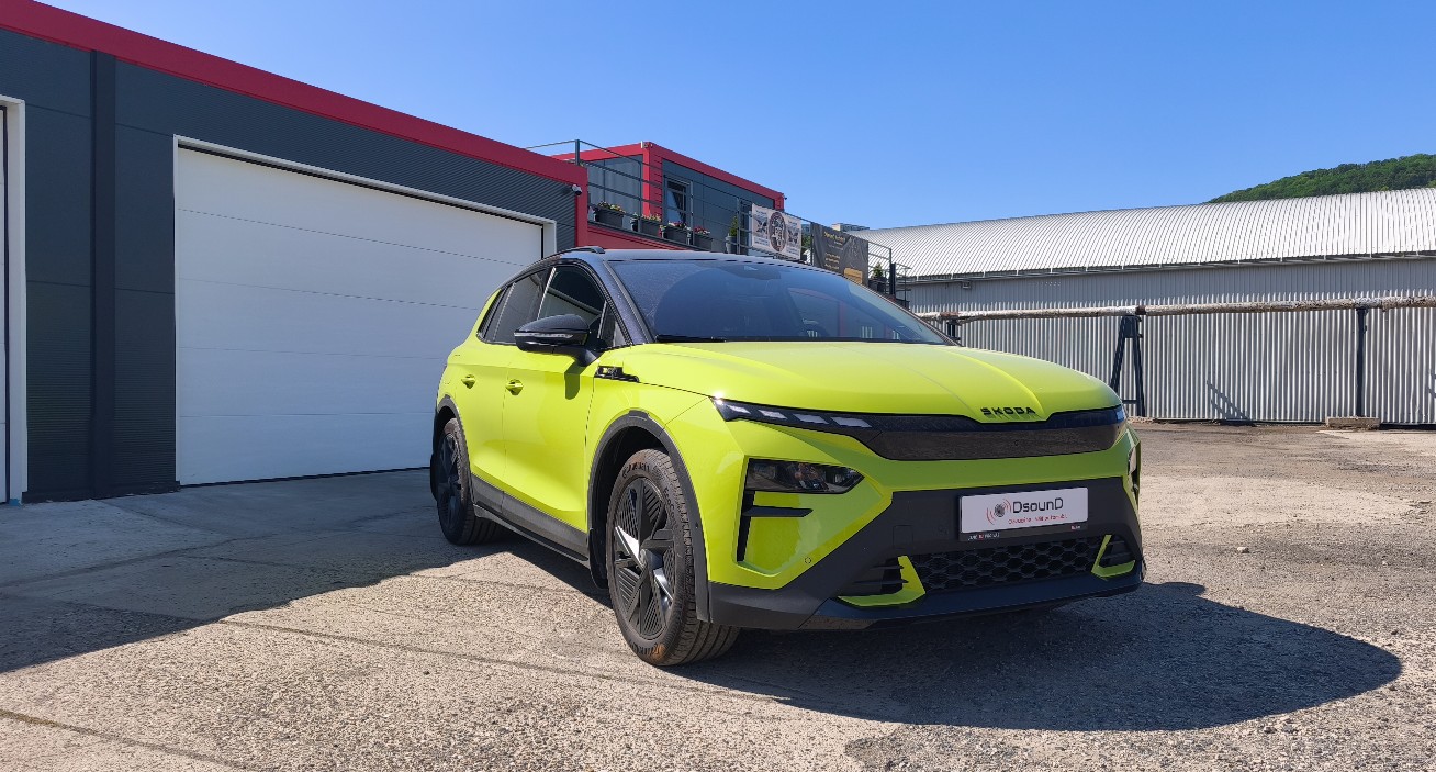 Škoda Elroq RS - výměna předních reproduktorů