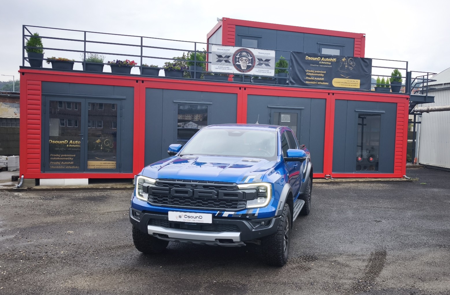 Ford Ranger Raptor - tlumení, odhlučnění dveří + výměna reproduktorů
