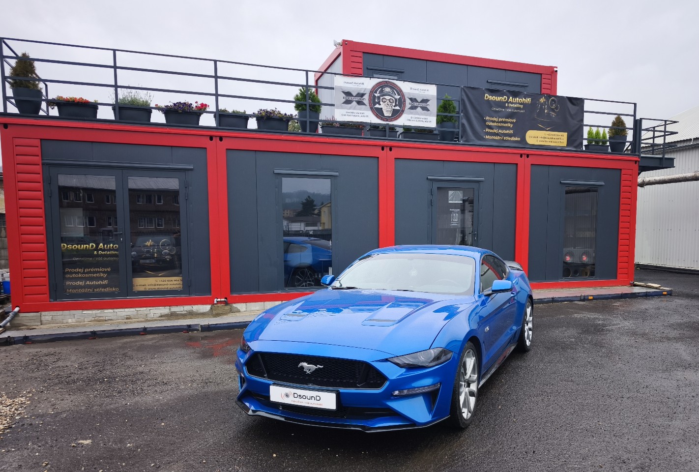 Ford Mustang - kompletní zvukový upgrade