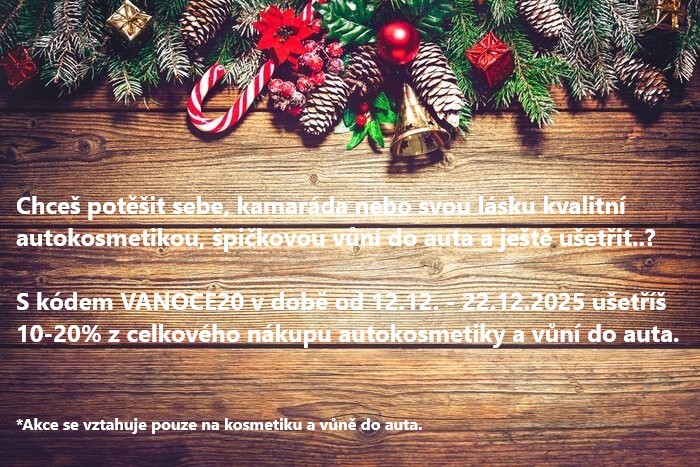 Sleva 10-20% s kódem Vánoce20