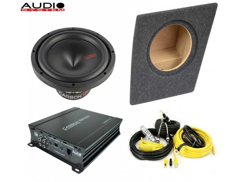 Škoda combi subwooferový set Audio System DsounD Autohifi