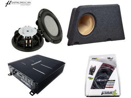 Touareg I subwoofer set u Dimension