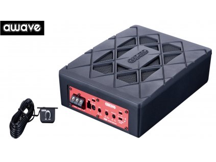 Škoda Scala - aktivní subwoofer pod sedadlo Awave V9M