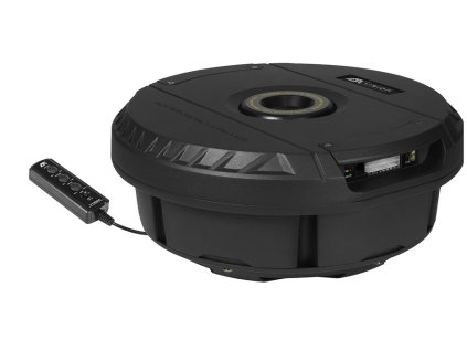 Audi Q3 8U - aktivní subwoofer do rezervy ESX V1100A