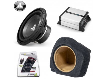 Audi A4 B9 sedan subwoofer set JL Audio
