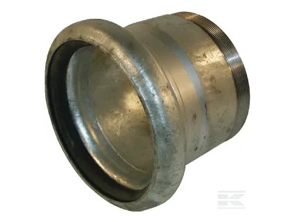 Spojka, vnitřní 6" - 6" vnější závit, vhodné pro Bauer, Kramp