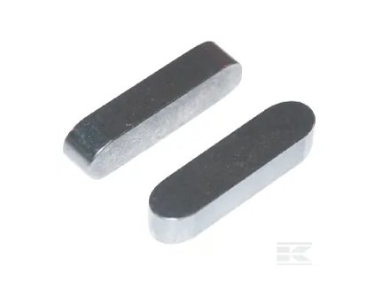 Lícované pero 8x7x45 mm