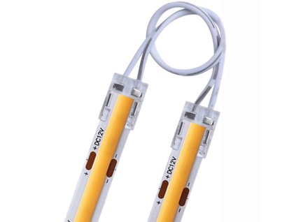 LED STRIP SPOJKA KAB 2PIN a cob det