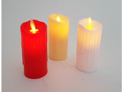 LED svíčka plamínek 110 3x www
